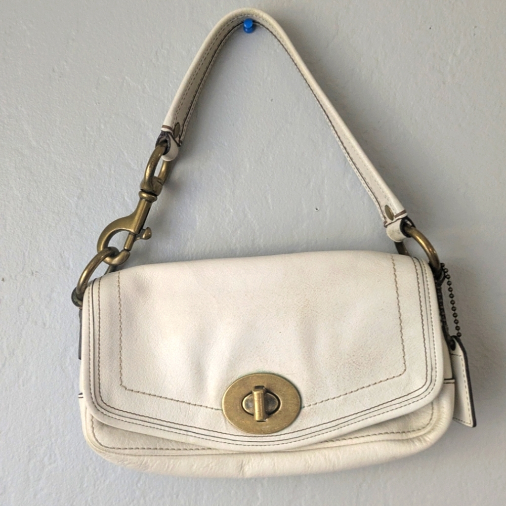 Coach Legacy  65 th Anniversary Leather Handbag.